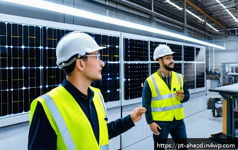 공간 컴퓨팅과 산업 4 0의 관계 - A modern Brazilian factory interior bustling with activity, featuring advanced IoT sensors attached ...